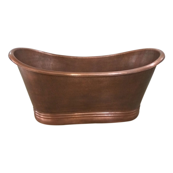 Thin Rolled Edge Copper Bath